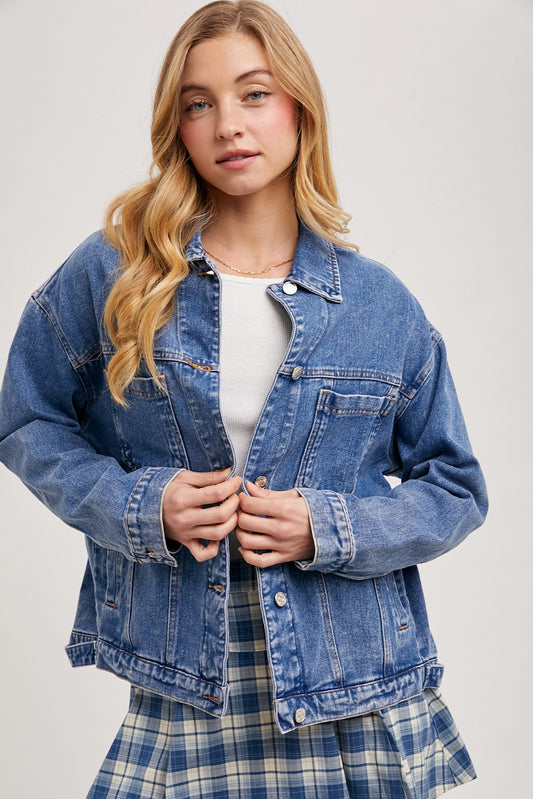 Denim Oversized Jacket
