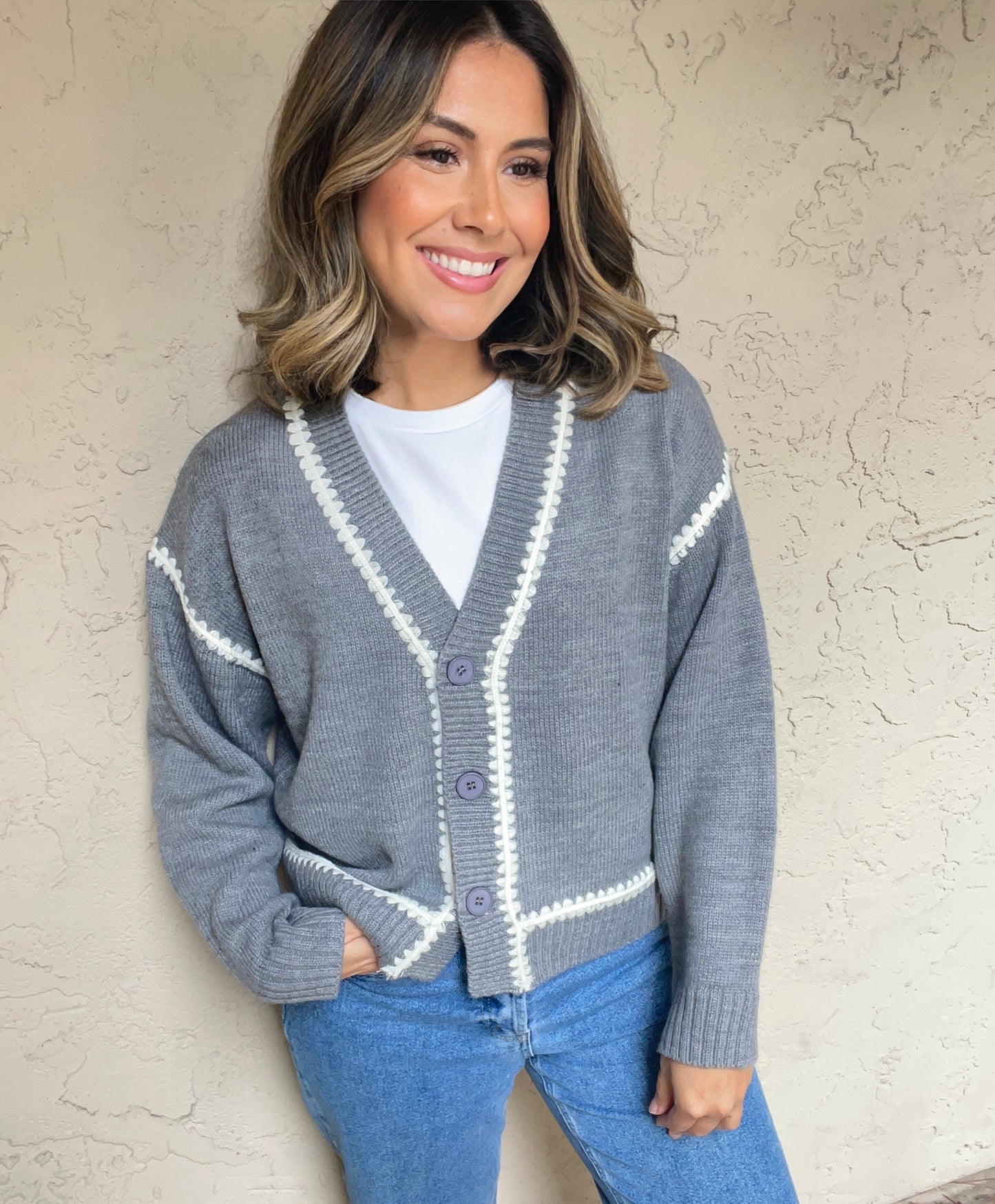 Charcoal Cardigan