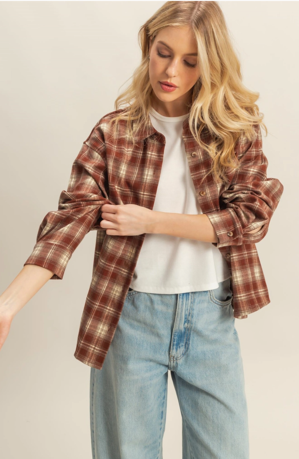 Classic Checkered Button Up Shirt