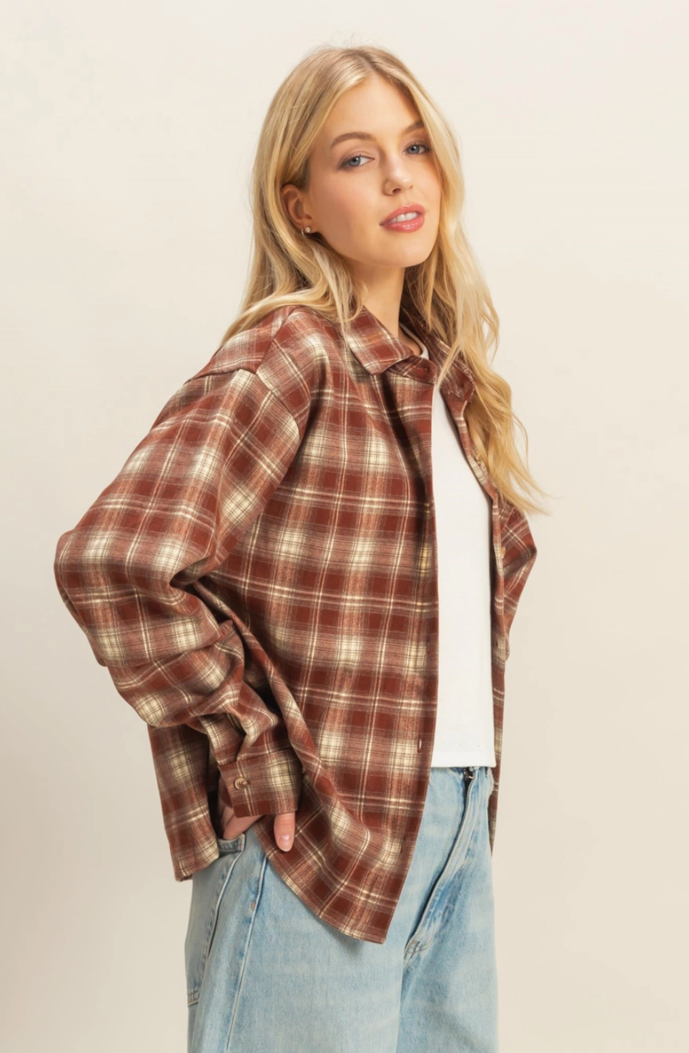 Classic Checkered Button Up Shirt