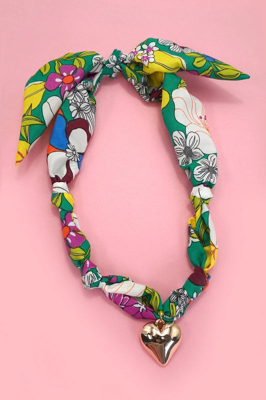 Handmade Scarf Charm (Green)
