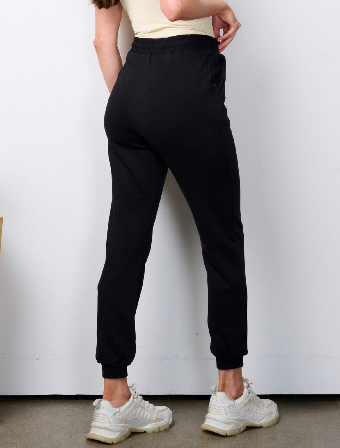 Elastic Waist Jogger Pants