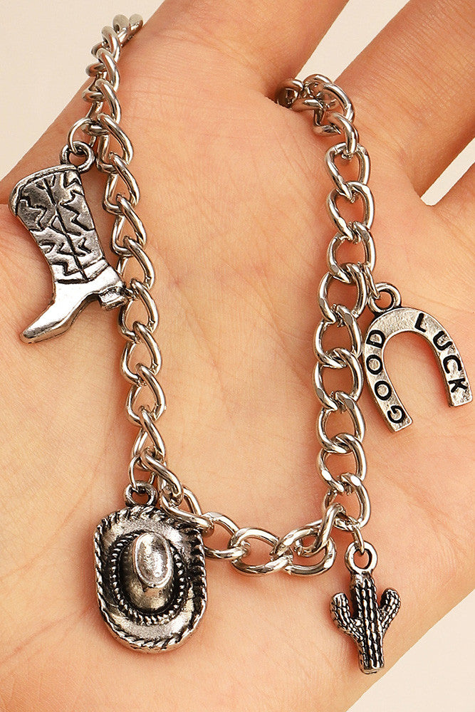 Boho Cowgirl Pendant Bracelet