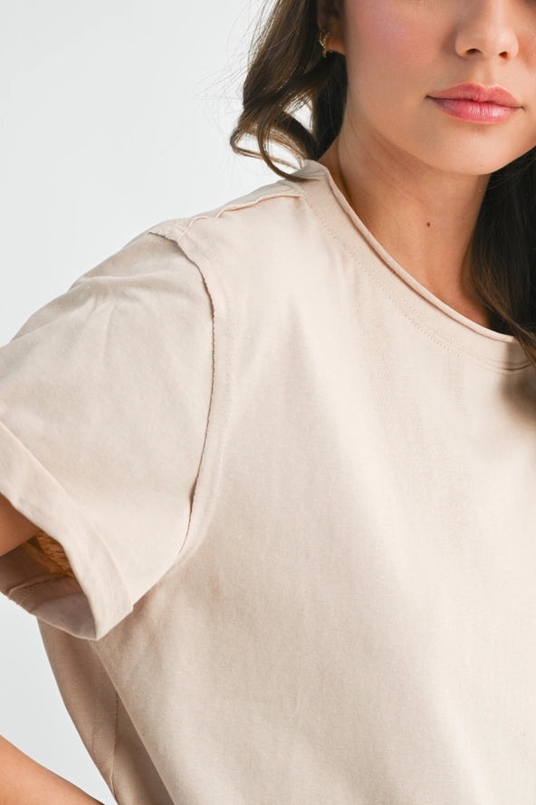 Molly Baby Tee (Cream)