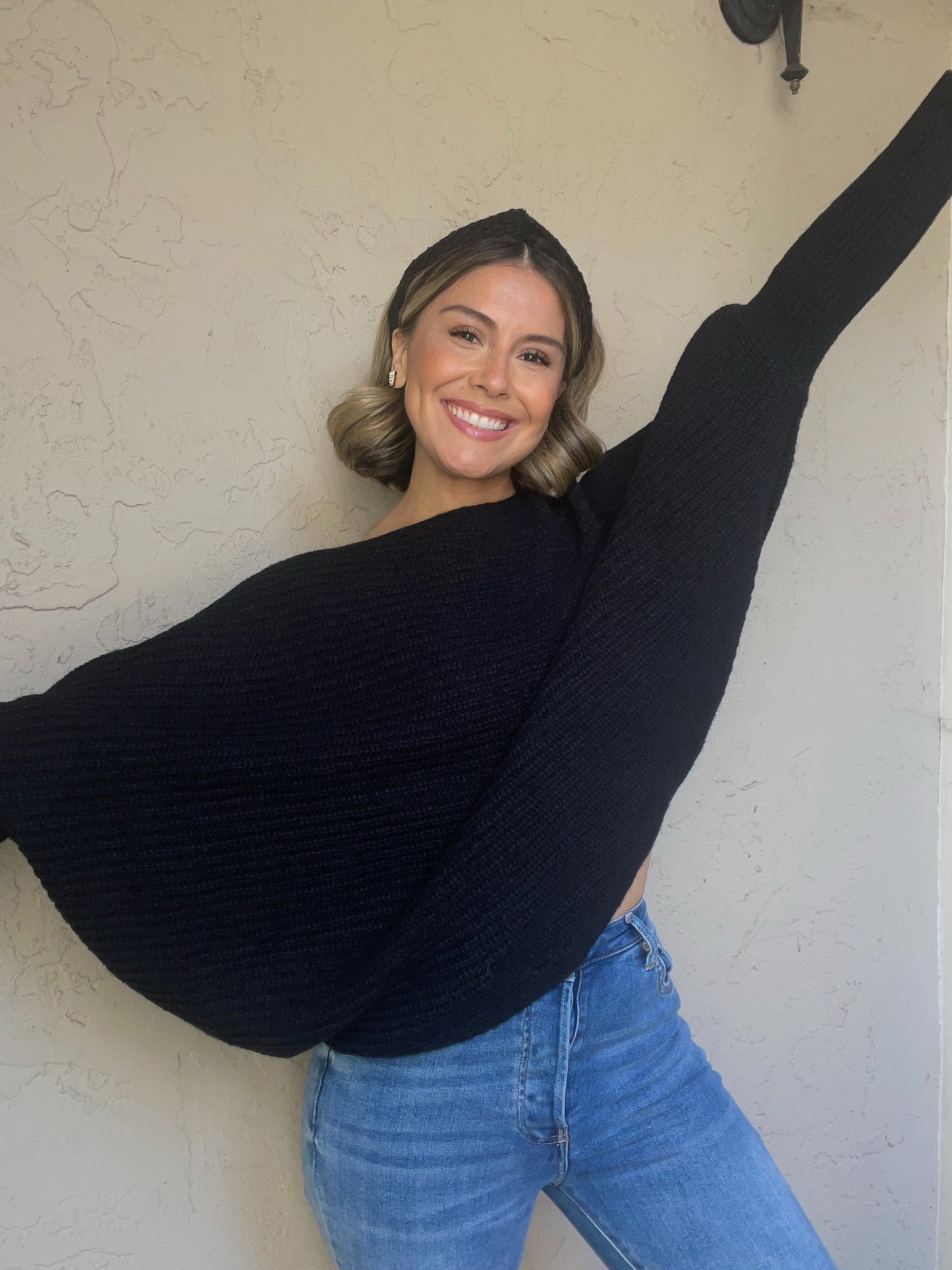 Cozy Sleeve Oversized Sweater