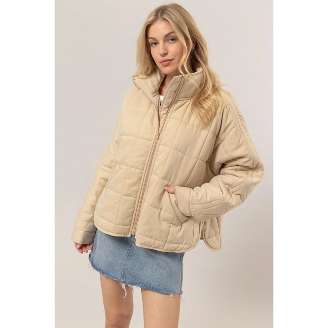 Quilted Puffer Jacket