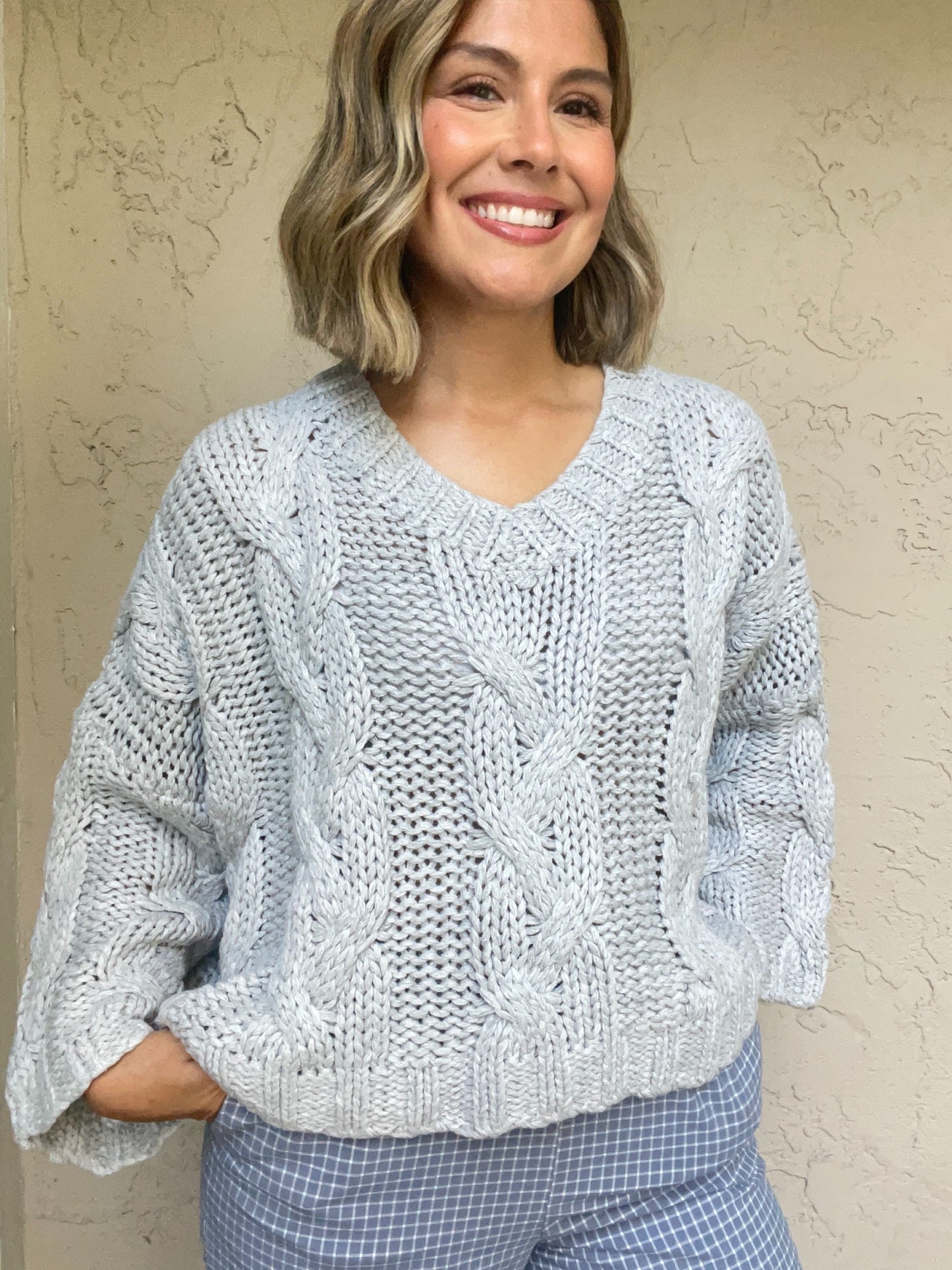 Cable Knit Oversized Sweater