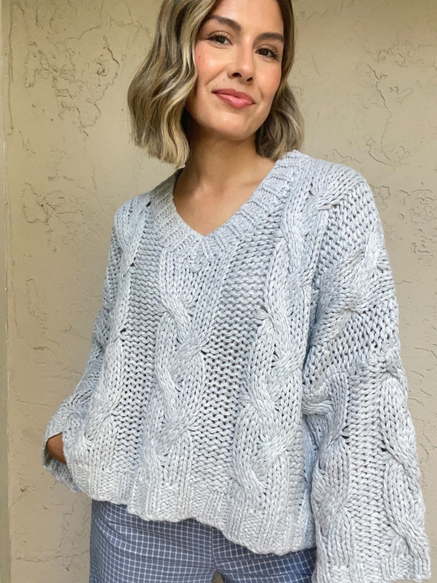 Cable Knit Oversized Sweater