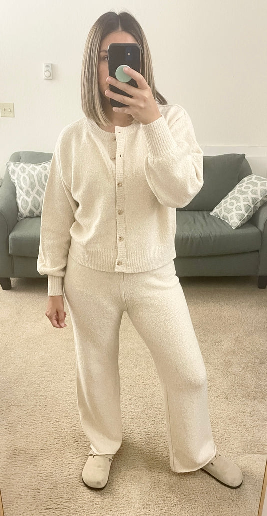 Cozy Wide Leg Pants