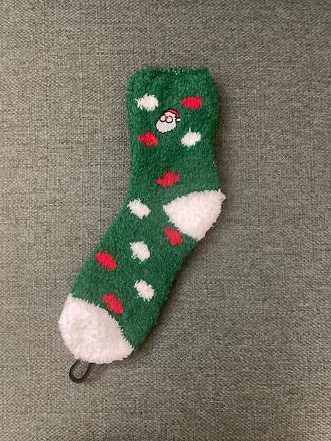 Christmas Pattern Fuzzy Winter Socks